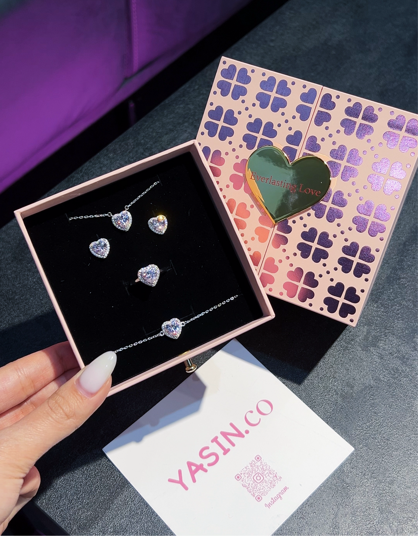 Pink Heart Set
