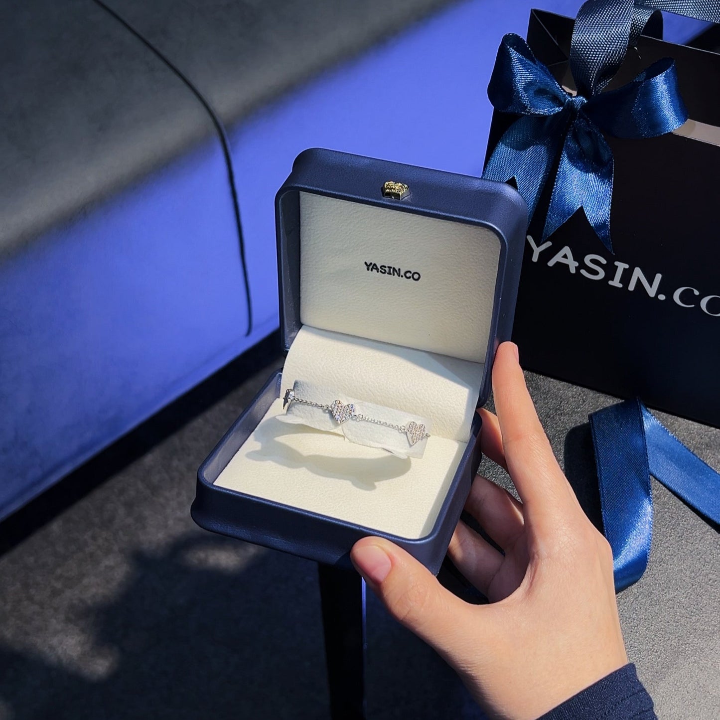 Timeless Heart-Shaped Silver Bracelet