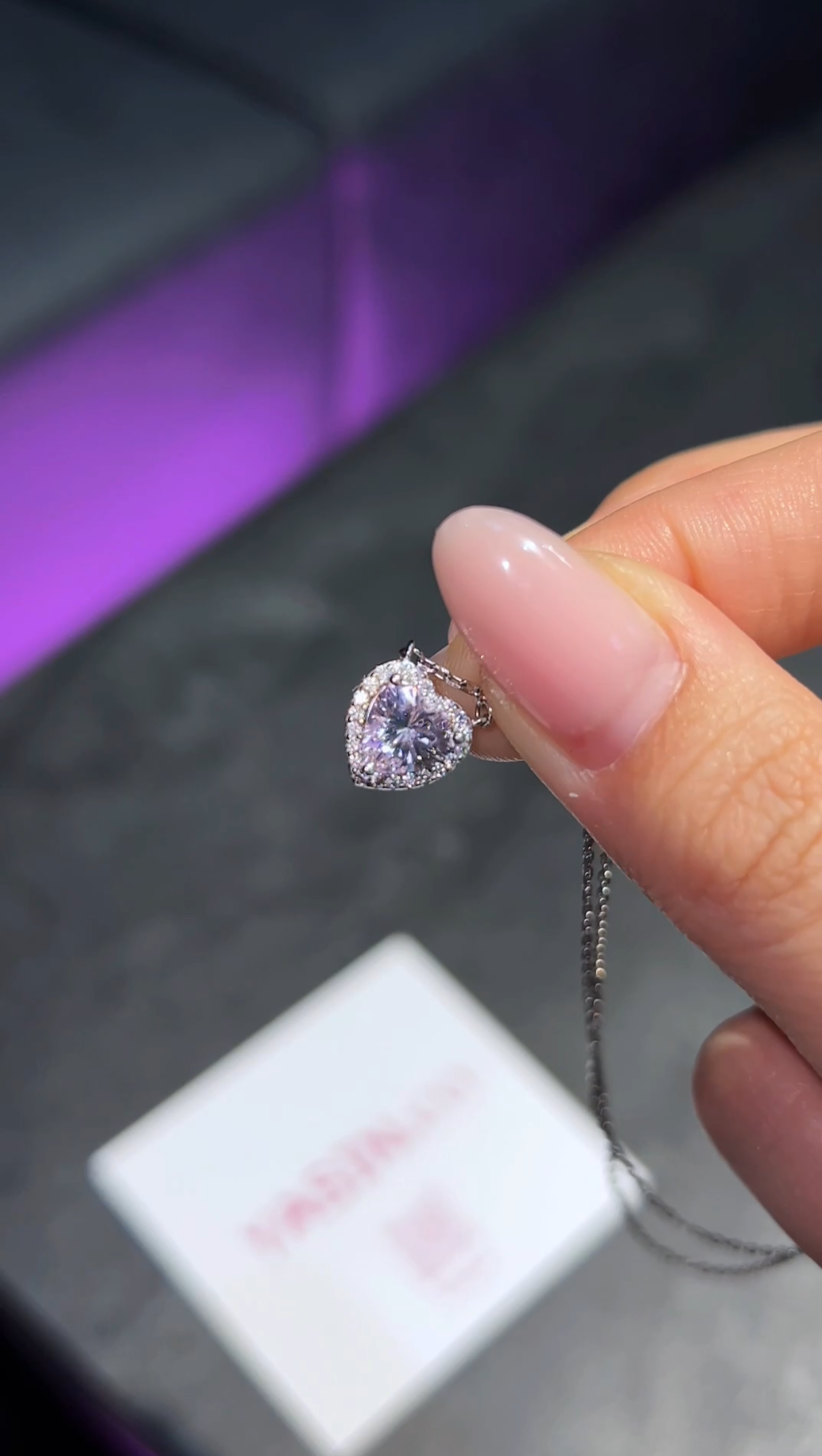 "Everlasting Love" Silver 925 Jewelry Set with Heart-Shaped Zircon A5 Stones